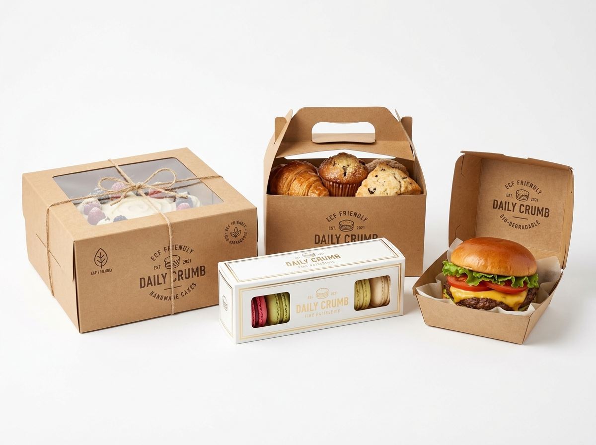 Bakery & Food Boxes - Food-Safe Custom Packaging UK