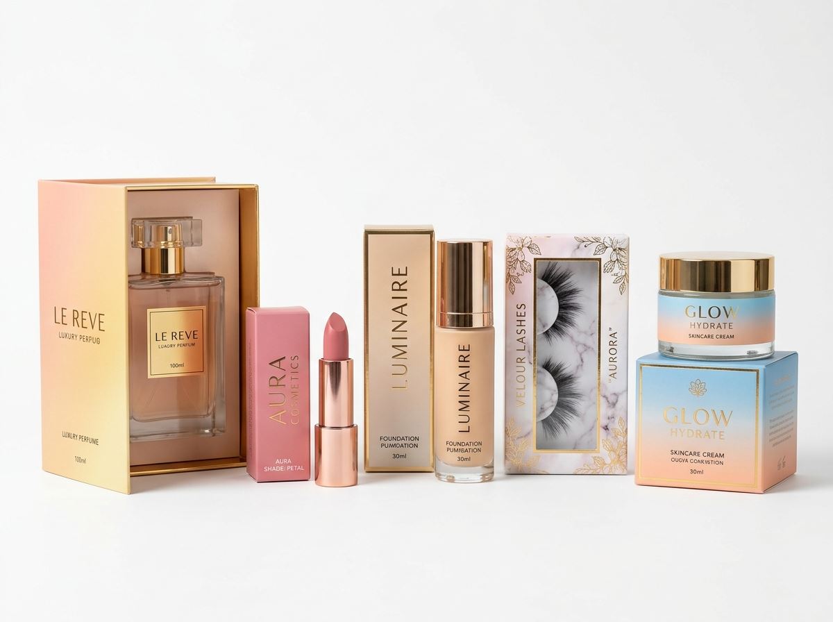 Cosmetic & Beauty Boxes - Custom Printed Packaging UK