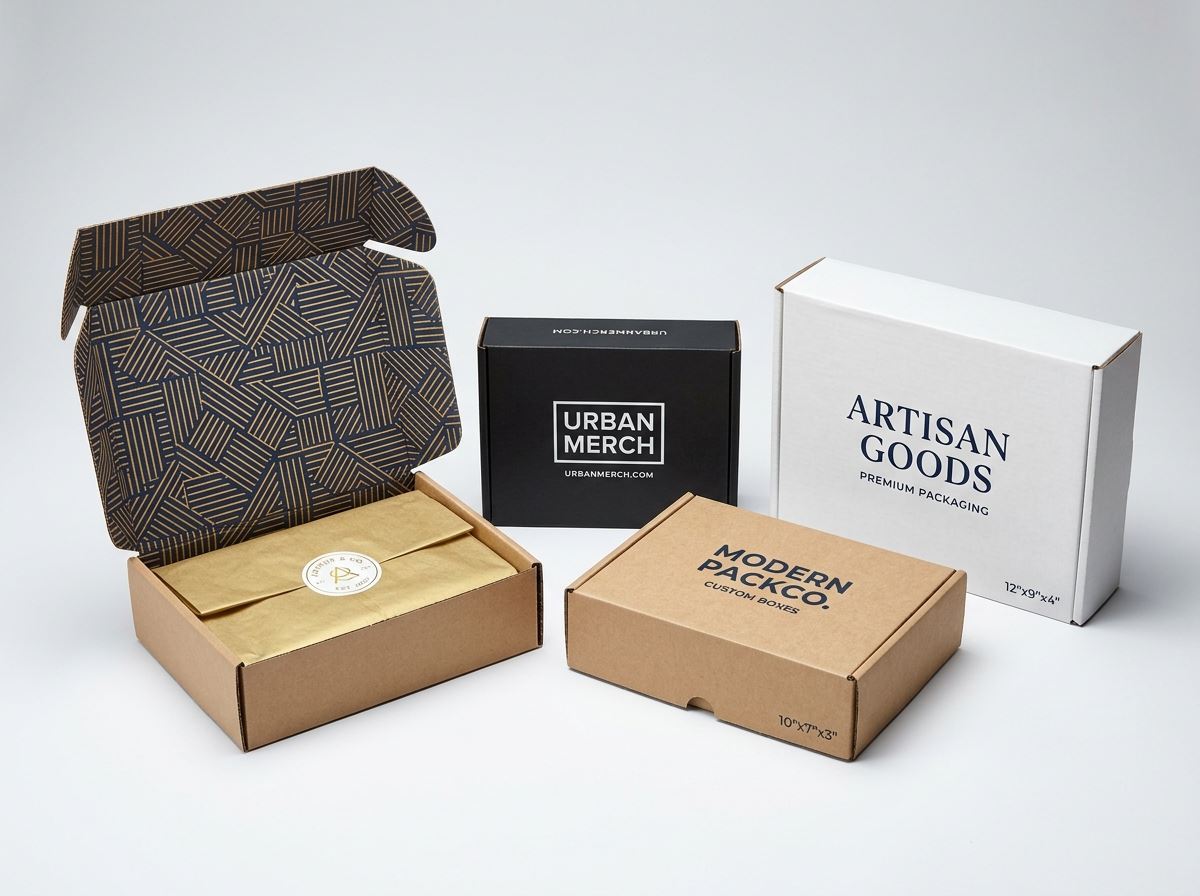 Custom Mailer Boxes - Custom Printed Corrugated Packaging UK