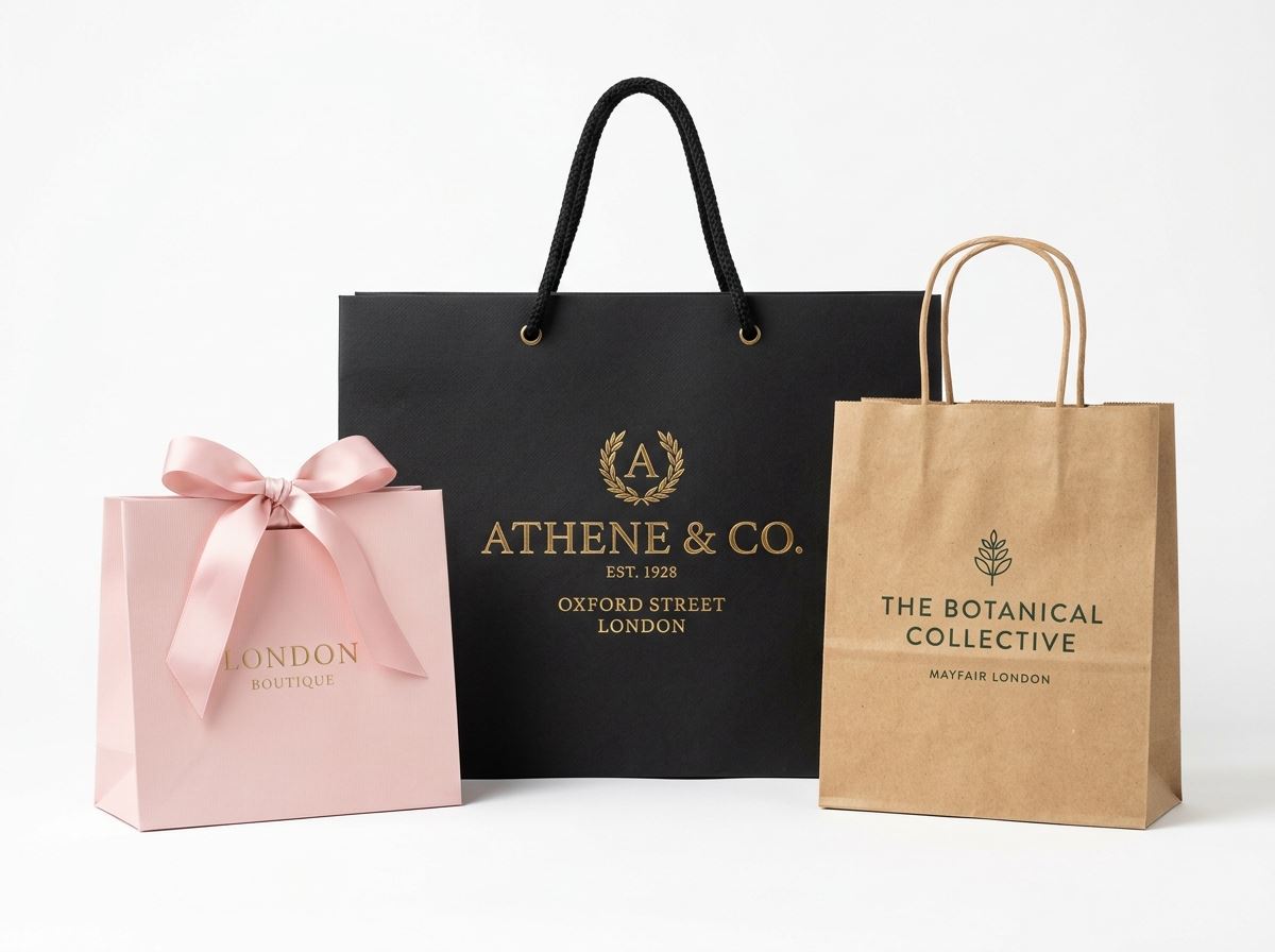 Luxury Carrier Bags - Custom Printed Paper Bags UK